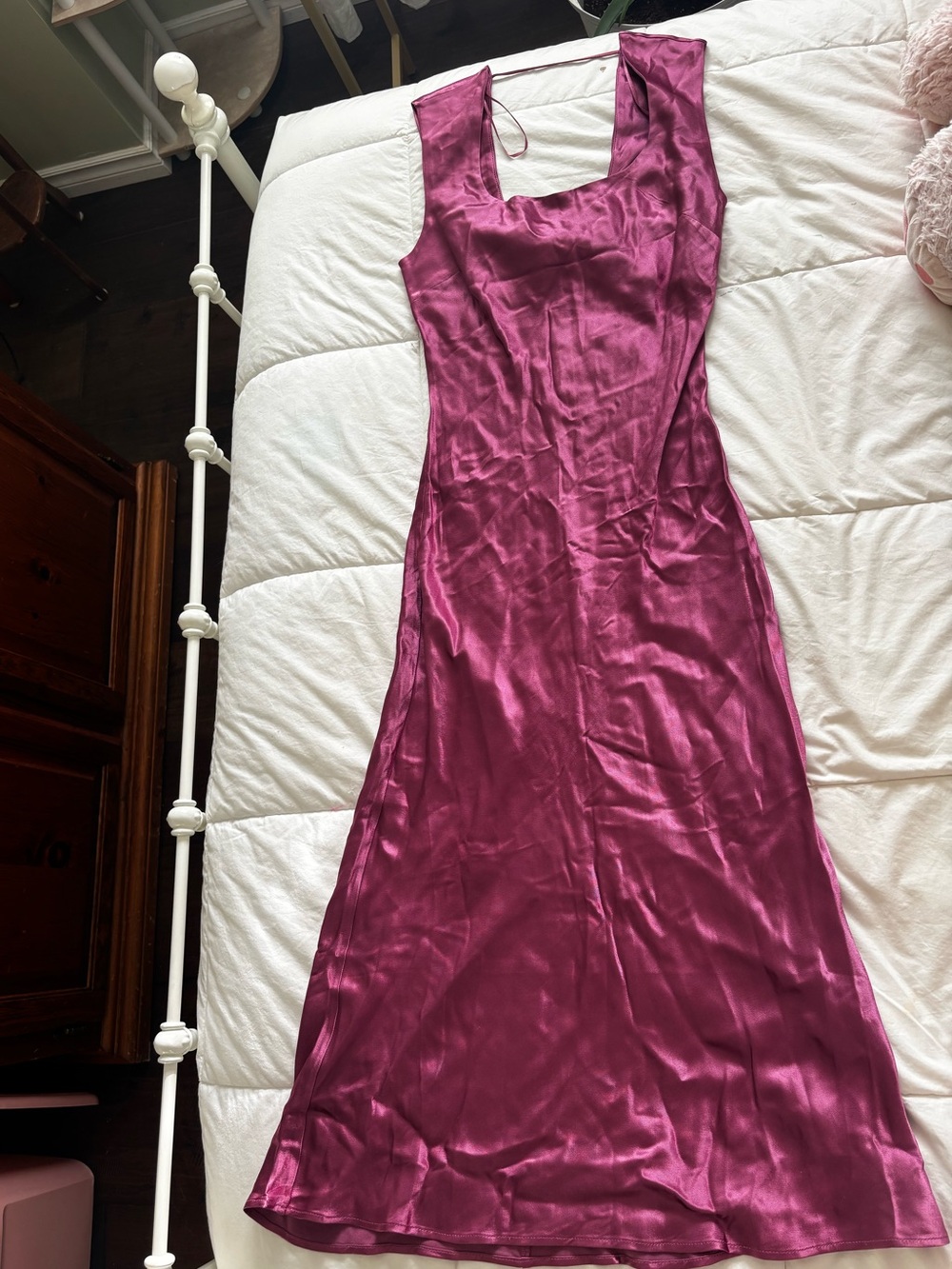 Dynamite Open Back Midi Slip Dress NWT